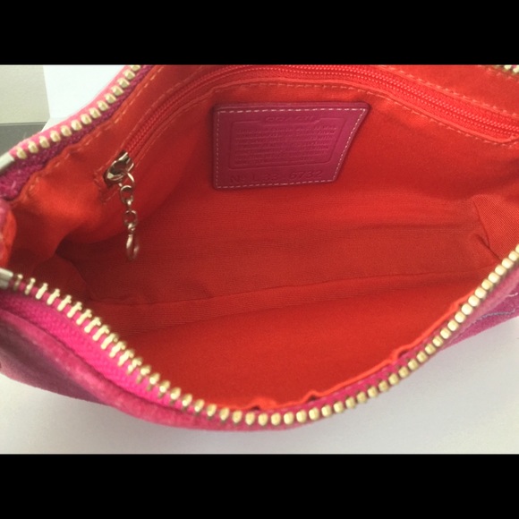 SOLD! Coach Suede Bag - Picture 7 of 9